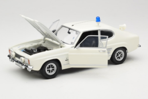 Ford Capri Autobahnpolizei Dusseldorf Minichamps 1:18 150089090 Metal - imagem 2 de 8