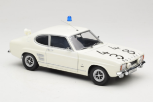Ford Capri Autobahnpolizei Dusseldorf Minichamps 1:18 150089090 Metal - imagem 6 de 8