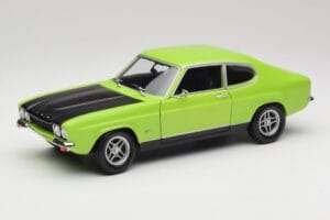 Ford Capri Mk1 RS 2600 Verde & Preto Minichamps 1:18 150089075 Metal