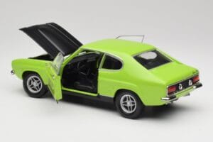 Ford Capri Mk1 RS 2600 Verde & Preto Minichamps 1:18 150089075 Metal - imagem 5 de 8