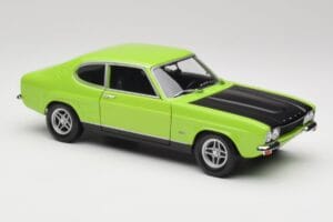 Ford Capri Mk1 RS 2600 Verde & Preto Minichamps 1:18 150089075 Metal - imagem 6 de 8