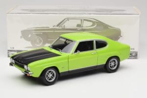 Ford Capri Mk1 RS 2600 Verde & Preto Minichamps 1:18 150089075 Metal - imagem 8 de 8
