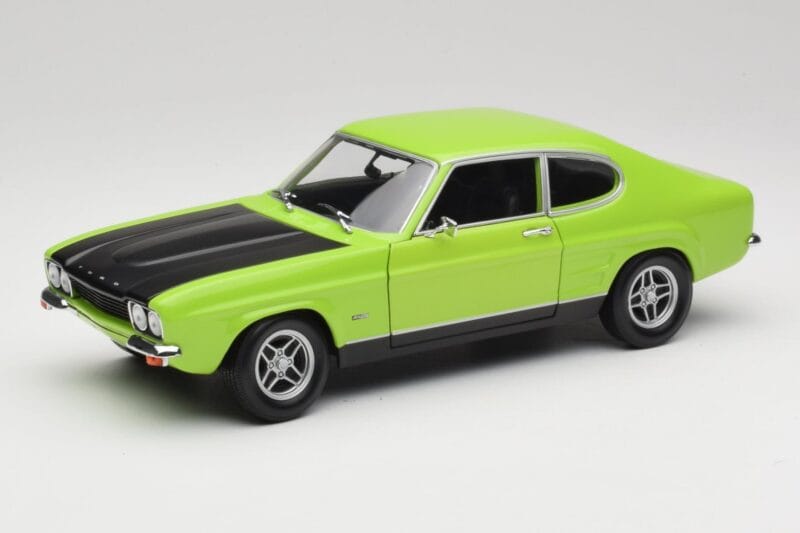 Ford Capri Mk1 RS 2600 Verde & Preto Minichamps 1:18 150089075 Metal