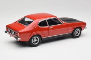 Ford Capri Mk1 RS 2600 Vermelho & Preto Minichamps 1:18 150089076 Metal - imagem 3 de 8