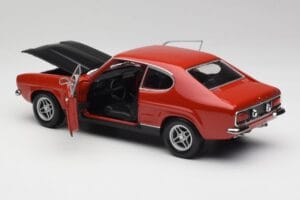 Ford Capri Mk1 RS 2600 Vermelho & Preto Minichamps 1:18 150089076 Metal - imagem 5 de 8