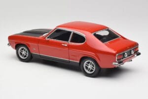 Ford Capri Mk1 RS 2600 Vermelho & Preto Minichamps 1:18 150089076 Metal - imagem 7 de 8