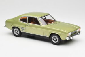 Ford Capri Mk1 Verde Claro Metálico Minichamps 1:18 18008900 Metal - imagem 6 de 8