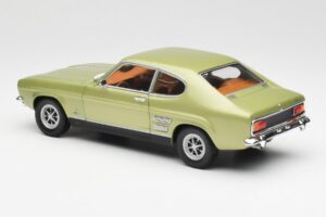Ford Capri Mk1 Verde Claro Metálico Minichamps 1:18 18008900 Metal - imagem 7 de 8