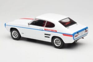 Ford Capri Mk1 GT Turbo Branco MCG 1:18 MCG18539 Metal - imagem 5 de 6