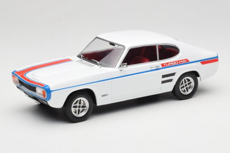 Ford Capri Mk1 GT Turbo Branco MCG 1:18 MCG18539 Metal