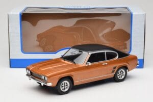 Ford Capri Mk1 GXL Brown Metallic MCG 1:18 MCG18537 Metal - imagem 6 de 6