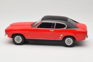 Ford Capri Mk1 Vermelho MCG 1:18 MCG18083 Metal - imagem 3 de 6