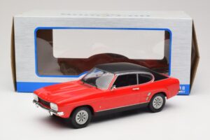 Ford Capri Mk1 Vermelho MCG 1:18 MCG18083 Metal - imagem 6 de 6