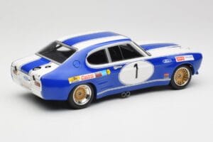 Ford Capri Mk1 RS 2600 #1 D. Glemser Ford Deutschland Winner Brno ETCC 1972 Minichamps 1:18 155728501 Metal - imagem 2 de 6