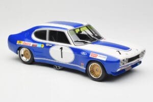 Ford Capri Mk1 RS 2600 #1 D. Glemser Ford Deutschland Winner Brno ETCC 1972 Minichamps 1:18 155728501 Metal - imagem 4 de 6