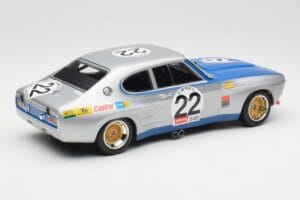 Ford Capri Mk1 RS 2600 #22 Ford Koln D. Glemser / A. Soler-Roig Winners 24 Hours of Spa 1971 Minichamps 1:18 155718522 Metal - imagem 2 de 6