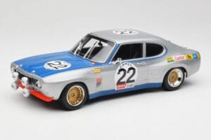 Ford Capri Mk1 RS 2600 #22 Ford Koln D. Glemser / A. Soler-Roig Winners 24 Hours of Spa 1971 Minichamps 1:18 155718522 Metal