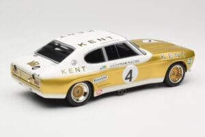 Ford Capri Mk1 RS 2600 #4 W. Frank / K. Fritzinger Kent Frami Racing 24 Hours of Spa 1972 Minichamps 1:18 155728504 Metal - imagem 2 de 6