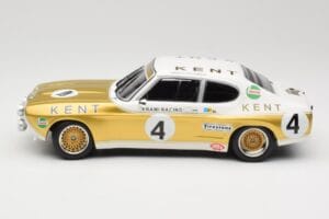 Ford Capri Mk1 RS 2600 #4 W. Frank / K. Fritzinger Kent Frami Racing 24 Hours of Spa 1972 Minichamps 1:18 155728504 Metal - imagem 3 de 6