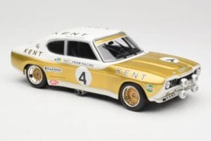 Ford Capri Mk1 RS 2600 #4 W. Frank / K. Fritzinger Kent Frami Racing 24 Hours of Spa 1972 Minichamps 1:18 155728504 Metal - imagem 4 de 6
