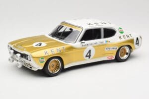 Ford Capri Mk1 RS 2600 #4 W. Frank / K. Fritzinger Kent Frami Racing 24 Hours of Spa 1972 Minichamps 1:18 155728504 Metal