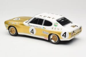 Ford Capri Mk1 RS 2600 #4 W. Frank / K. Fritzinger Kent Frami Racing 24 Hours of Spa 1972 Minichamps 1:18 155728504 Metal - imagem 5 de 6