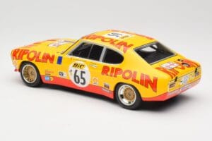 Ford Capri Mk1 RS 2600 #65 G. Larrousse / J. Rives Ford Deutschland Tour de France Automobile 1972 Minichamps 1:18 155728565  - imagem 5 de 6