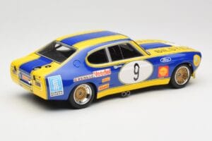 Ford Capri Mk1 RS 2600 #9 K. Fritzinger / H. Heyer Team Europa Möbel 6 Hours of Nürburgring ETCC 1973 Minichamps 1:18 1557385 - imagem 2 de 6