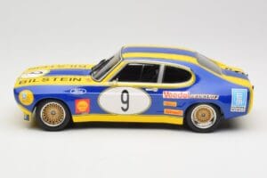 Ford Capri Mk1 RS 2600 #9 K. Fritzinger / H. Heyer Team Europa Möbel 6 Hours of Nürburgring ETCC 1973 Minichamps 1:18 1557385 - imagem 3 de 6