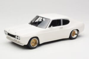 Ford Capri Mk1 RS 2600 Branco Minichamps 1:18 155708500 Metal