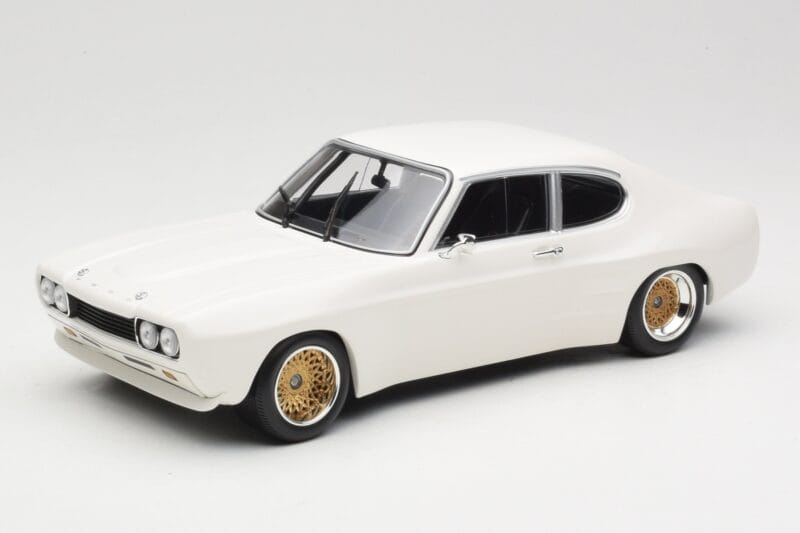 Ford Capri Mk1 RS 2600 Branco Minichamps 1:18 155708500 Metal