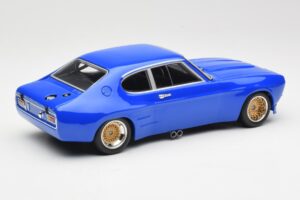 Ford Capri Mk1 RS2600 Azul Minichamps 1:18 155708501 Metal - imagem 2 de 6