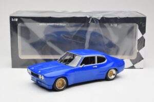 Ford Capri Mk1 RS2600 Azul Minichamps 1:18 155708501 Metal - imagem 6 de 6