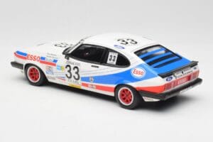 Ford Capri Mk2 3.0S #33 V. Woodman / C. Buncombe V M Woodman 3rd Place 24 Hours of Spa 1981 Minichamps 1:18 155818633 Metal - imagem 5 de 6