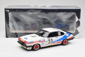 Ford Capri Mk2 3.0S #33 V. Woodman / C. Buncombe V M Woodman 3rd Place 24 Hours of Spa 1981 Minichamps 1:18 155818633 Metal - imagem 6 de 6