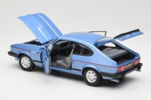 Ford Capri Mk3 2.8 Injection Paris Blue Norev 1:18 182764 Metal - imagem 3 de 8