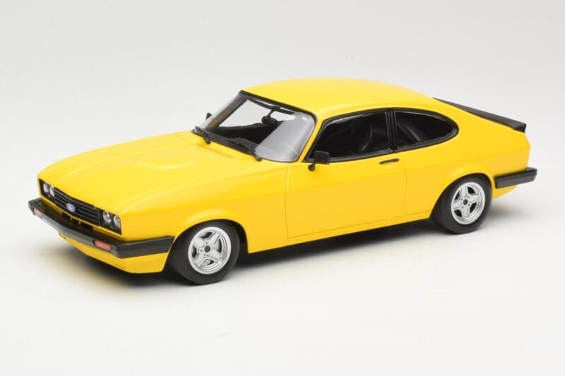 Ford Capri Mk3 3.0 Amarelo Minichamps 1:18 155788601 Metal