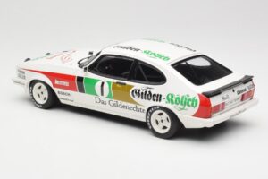 Ford Capri Mk3 3.0S #1 V. Schäfer / K. Rosberg Gilden Kölsch Racing 24 Hours of Nürburgring 1982 Minichamps 1:18 155828601 Me - imagem 5 de 6