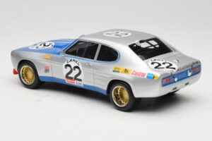 Ford Capri RS 2600 Mk1 #22 Ford Koln D. Glemser / A. Soler-Roig 24 Hours of Spa Winner ETCC 1971 Minichamps 1:18 155718522-R1 - imagem 5 de 6