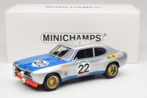 Ford Capri RS 2600 #22 D. Glemser / A. Soler-Roig Spa-Francorchamps Winner 1971 Minichamps 1:18 107718022 Resina - imagem 6 de 6