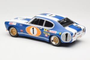 Ford Capri RS2600 Ford Koln #1 D. Glemser / A. Soler-Roig 3rd Place 24 Hours of Spa 1972 Minichamps 1:18 155728511 Metal - imagem 5 de 6