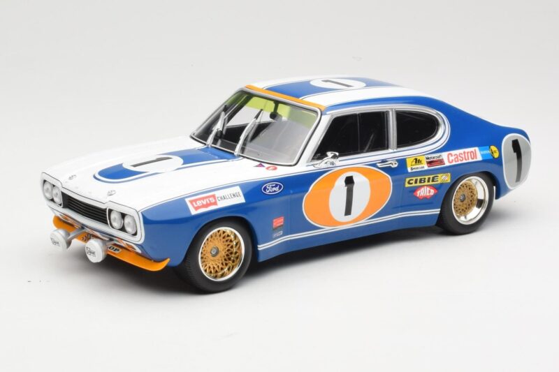 Ford Capri RS2600 Ford Koln #1 D. Glemser / A. Soler-Roig 3rd Place 24 Hours of Spa 1972 Minichamps 1:18 155728511 Metal