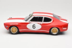 Ford Capri RS2600 Ford Tuning Siegen #6 Weiss / K. Ludwig 6 Hours Nurburgring 1973 Minichamps 1:18 155738506 Metal - imagem 3 de 6