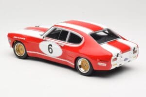 Ford Capri RS2600 Ford Tuning Siegen #6 Weiss / K. Ludwig 6 Hours Nurburgring 1973 Minichamps 1:18 155738506 Metal - imagem 5 de 6