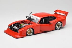Ford Capri Turbo Group 5 Vermelho Minichamps 1:18 100798600 Metal - imagem 2 de 8
