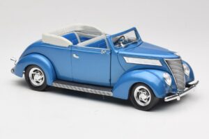 Ford Cabriolet Azul Road Signature 1:18 92238 Metal - imagem 6 de 8