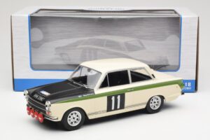 Ford Cortina Lotus #11 B. Soderström / G. Palm RAC Rally 1966 MCG 1:18 MCG18435R Metal - imagem 6 de 6