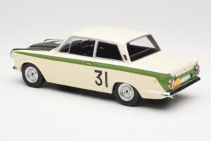 Ford Cortina Lotus #31 J. Ickx / G. Staepelaere Marathon de la Route 1966 MCG 1:18 MCG18436R Metal - imagem 5 de 6