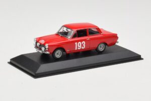 Ford Cortina Mk I #193 Rally Monte Carlo 1963 Minichamps 1:43 400638293 Metal - imagem 2 de 4