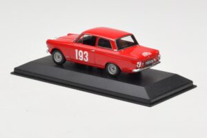 Ford Cortina Mk I #193 Rally Monte Carlo 1963 Minichamps 1:43 400638293 Metal - imagem 3 de 4